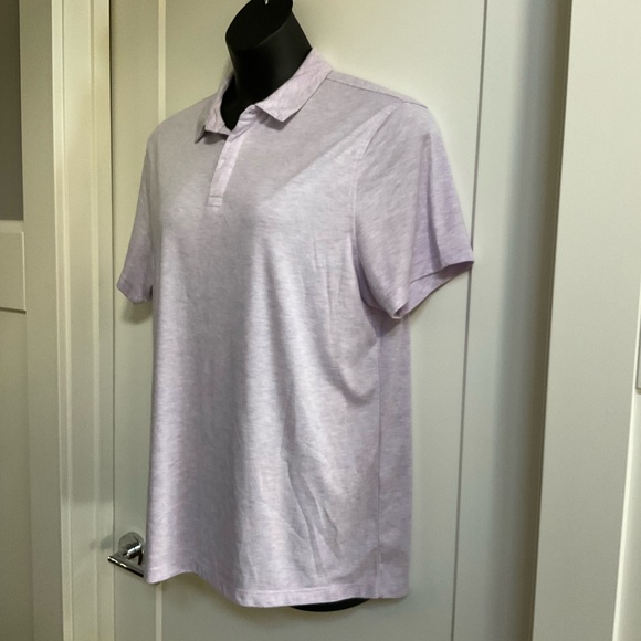 Alfani Pastel Purple Polo - Picture 4 of 5